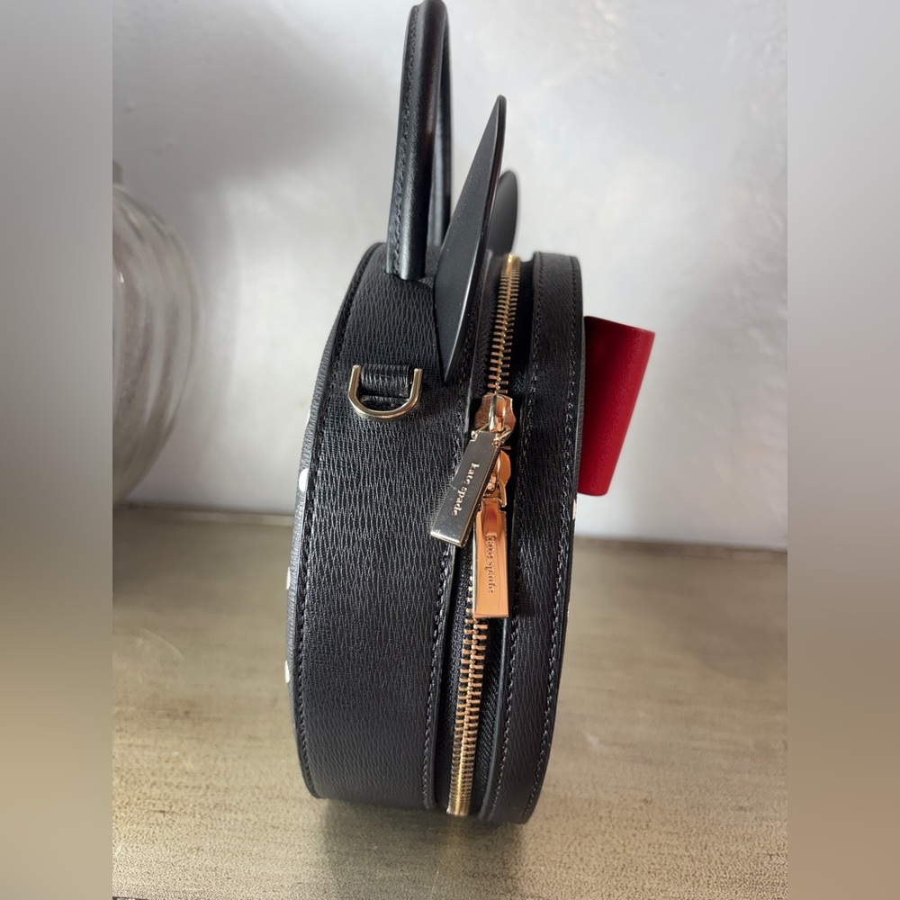 Kate Spade X Disney Minnie Mouse Crossbody, NWT Polka Dot - Picture 9 of 16